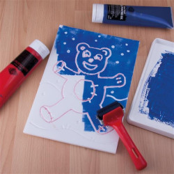 Essdee print foam set of 5 printing foams