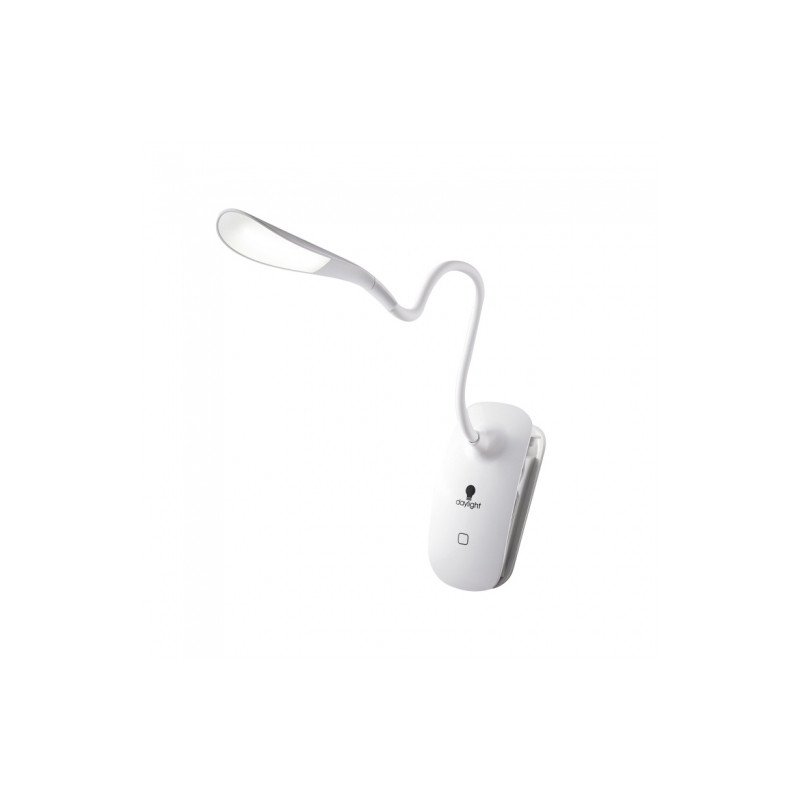 Daylight smart led lamp with clip