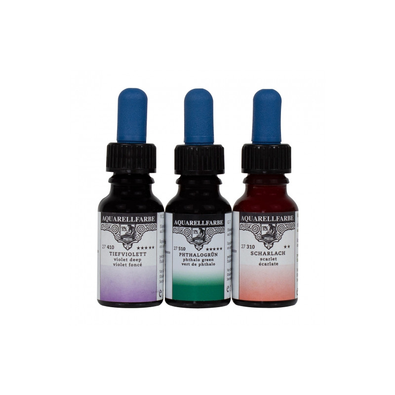 Rohrer&Klingner aquarellfarbe farby wodne z pipetką 12ml - sklep plast