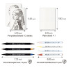 Kuretake zig historic art collection watercolor with Johannes Vermeer