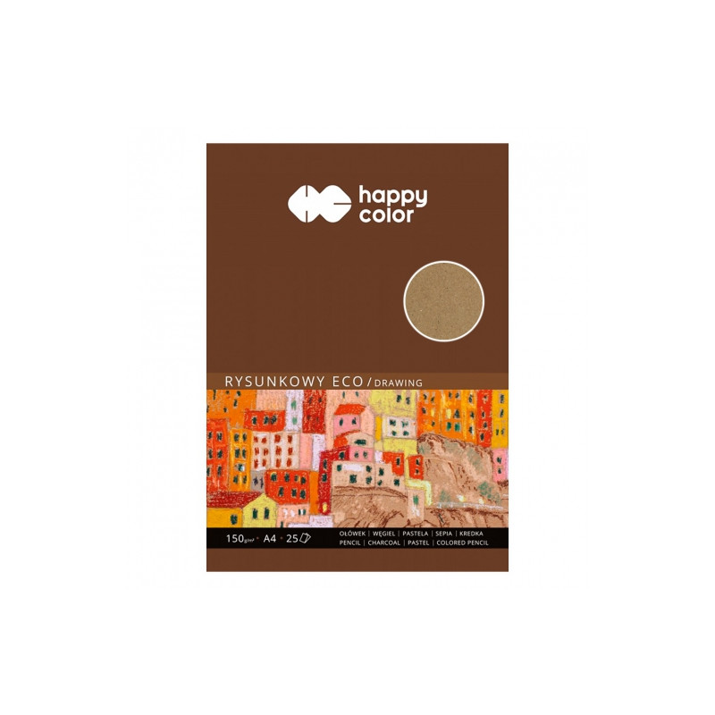Blok Happy Color eco drawing 150g 25ark - sklep plastyczny - szał dla