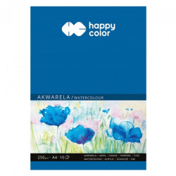 Happy Color block watercolor 250g 10 sheets