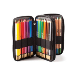Speedball global art pencil case for 48 crayons