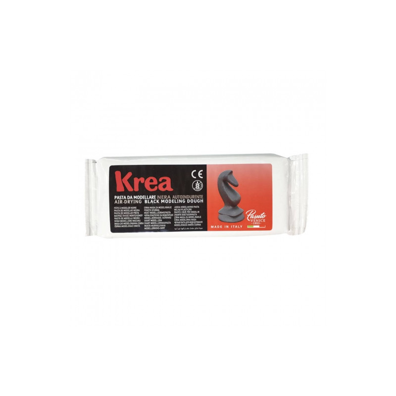 Pasuto Krea pasta samoutwardzalna 500g czarna - sklep plastyczny - sza