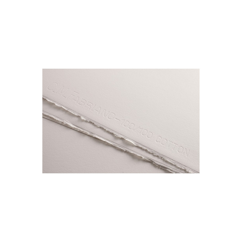 Fabriano tiepolo bianco ream of graphic paper 100% cotton