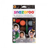 Snazaroo Halloween zestaw 8 farb do twarzy - sklep plastyczny - szał d