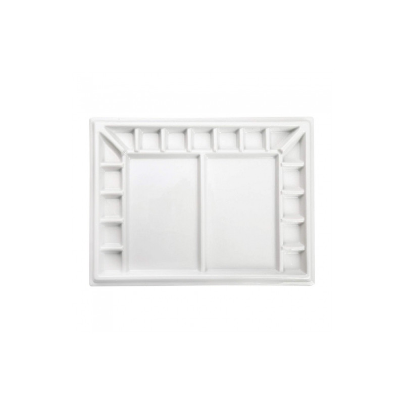 Meeden paleta porcelanowa 19 komorowa prostokątna 25x33cm - sklep plas
