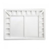 Meeden paleta porcelanowa 19 komorowa prostokątna 25x33cm - sklep plas