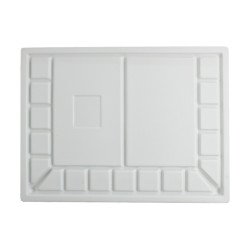 Meeden paleta porcelanowa 19 komorowa prostokątna 25x33cm - sklep plas
