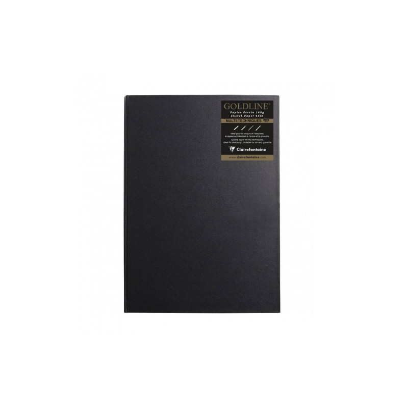 Clairefontaine goldline portretowy szkicownik białe kartki A3 140g 64a