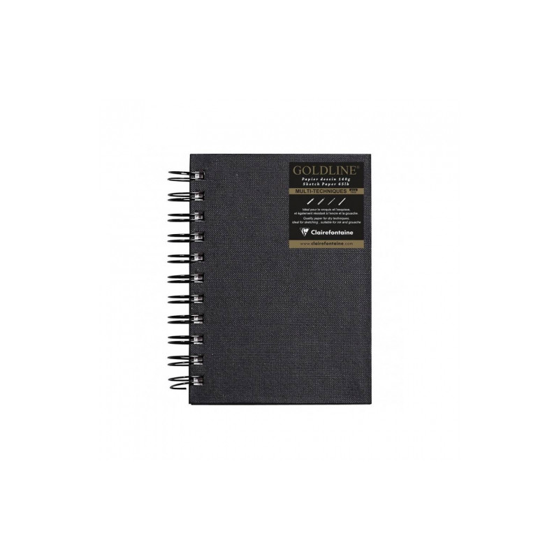Clairefontaine goldline portrait spiral 140g 64 sheets