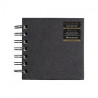 Clairefontaine goldline spiral sketchbook white sheets 140g 64 sheets