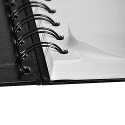 Clairefontaine goldline szkicownik na spirali białe kartki 140g 64ark