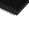 Clairefontaine goldline szkicownik portretowy czarne kartki A3 140g 64