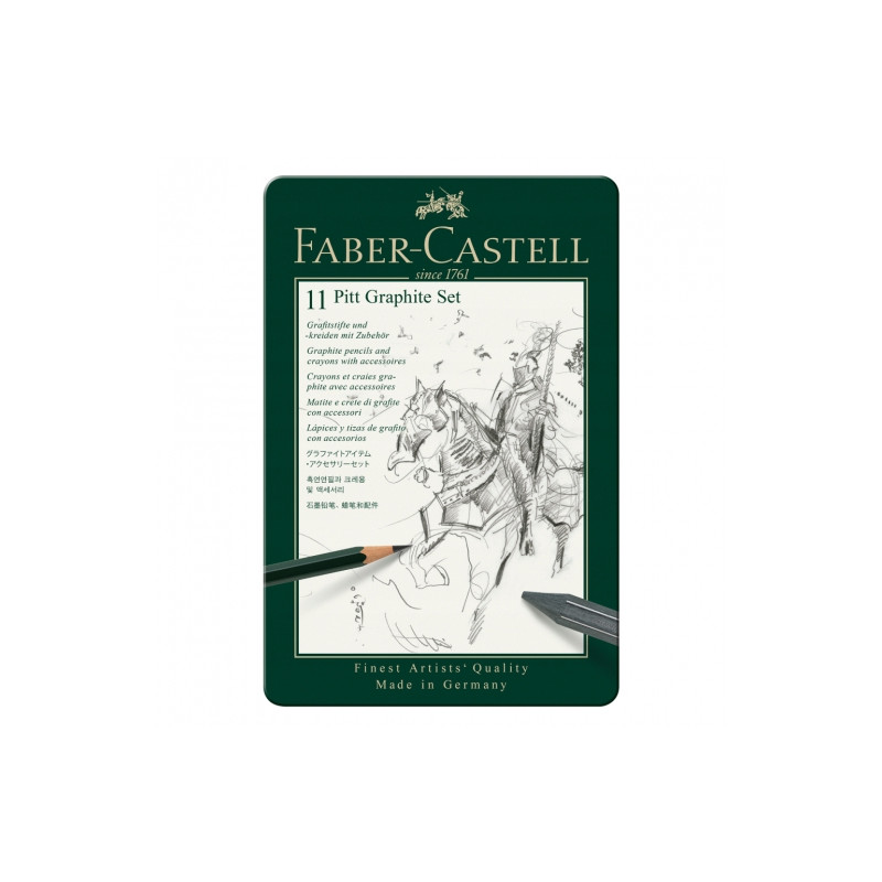 Faber-Castell pitt a small set of pencils and graphites