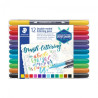 Staedtler lettering zestaw 12 dwustronnych pisaków - sklep plastyczny