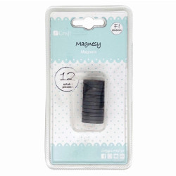 Dp Craft magnesy 20x3mm 12 szt - sklep plastyczny - szał dla plastyków
