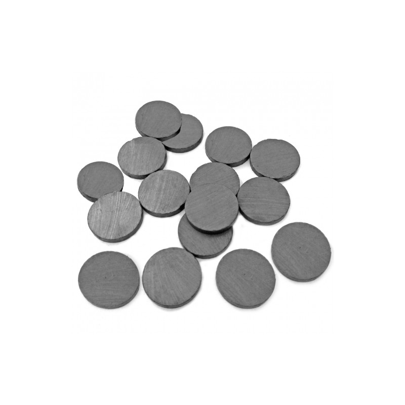 Dp Craft magnesy 16x3mm 16 szt - sklep plastyczny - szał dla plastyków