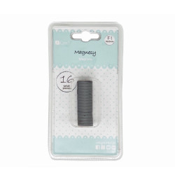 Dp Craft magnesy 16x3mm 16 szt - sklep plastyczny - szał dla plastyków