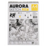 Aurora sketch light block 90g 50 sheets on a spiral