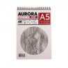 Aurora sketch matt gładki blok 160g 20ark na spirali - sklep plastyczn