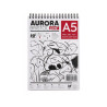 Aurora bristol light block 180g 40 sheets on a spiral