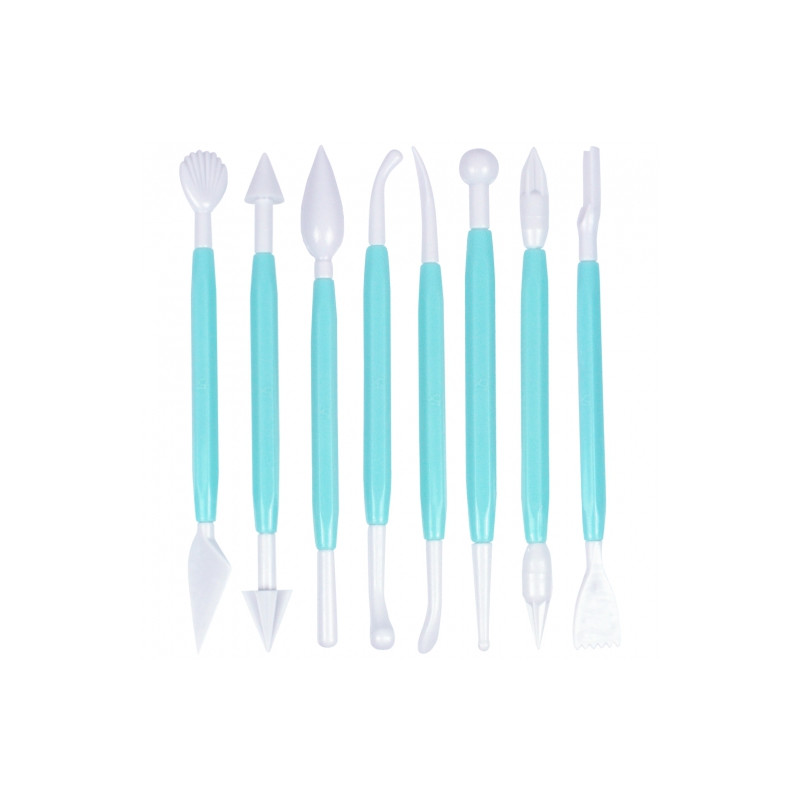 Artix plastic carving and modeling tools 8pcs