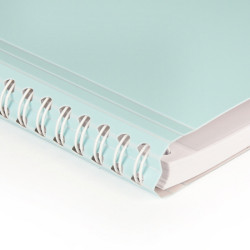 Clairefontaine koverbook blush squared notebook A5 on a spiral of 160