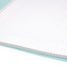 Clairefontaine koverbook blush checkered notebook A4 on a spiral of 16