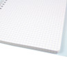 Clairefontaine koverbook blush zeszyt w kratkę A5 na spirali 160 stron