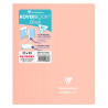 Clairefontaine koverbook blush zeszyt w linie 96 stron 17x22cm - sklep