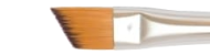 Raphael symbiose angular 8060 flat cut synthetic brushes