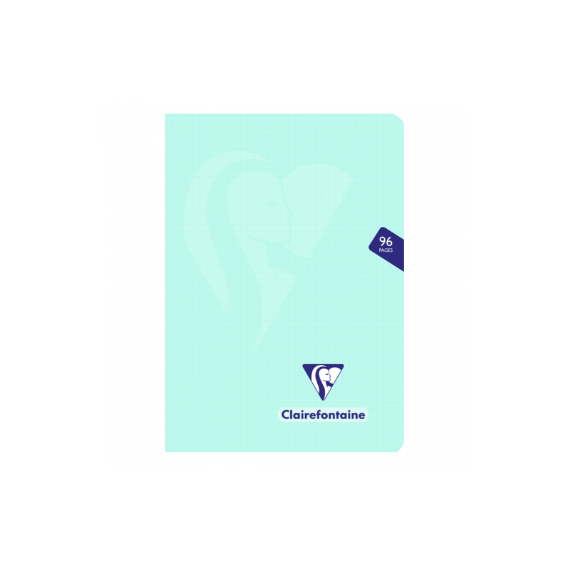 Clairefontaine mimesys zeszyt w kratkę 90g 96 stron pastelowe kolory -