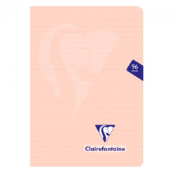 Clairefontaine mimesys zeszyt w linie 90g 96 stron pastelowe kolory -
