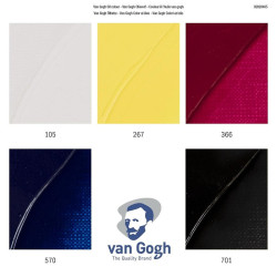 Talens van gogh set of oil paints 5x20ml