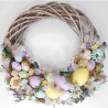 DpCraft paper flowers rainbow with pearl 2cm 32pcs