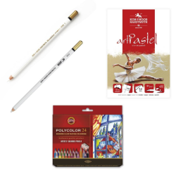 Koh-i-noor zestaw prezentowy z kredkami polycolor nr 33 - sklep plasty