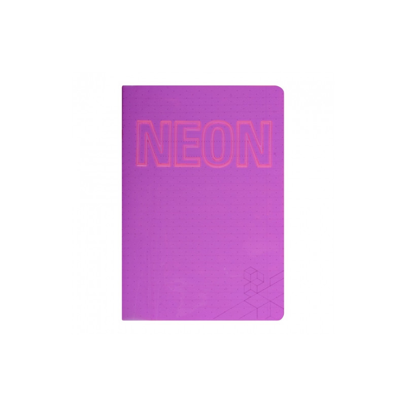 Koh-i-noor neon exercise book checkered with a margin of 80g 42 pages