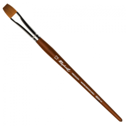 Raphael precision 8534 pędzle syntetyczne płaskie - sklep plastyczny -