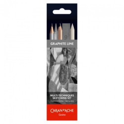 Caran d'Ache sketch set for multi-tech sketch 11 elements