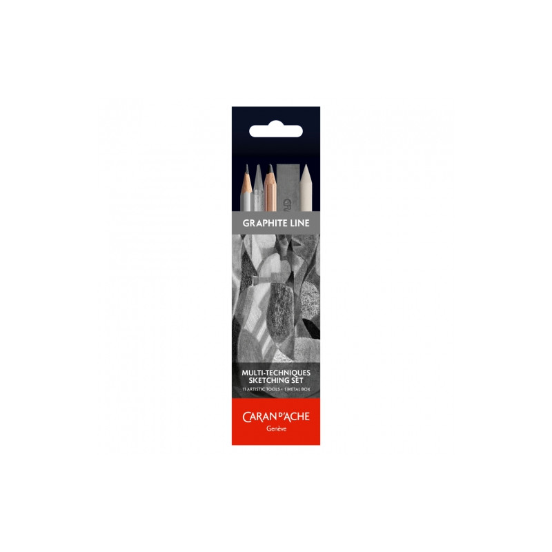 Caran d'Ache sketch set for multi-tech sketch 11 elements