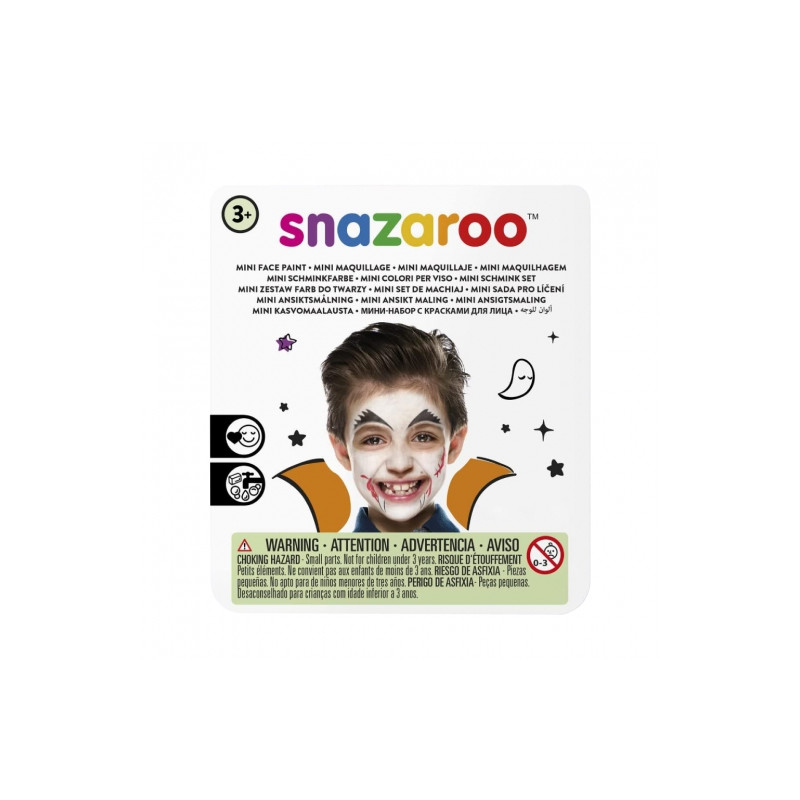 Snazaroo mini zestaw farb do twarzy wampir - sklep plastyczny - szał d