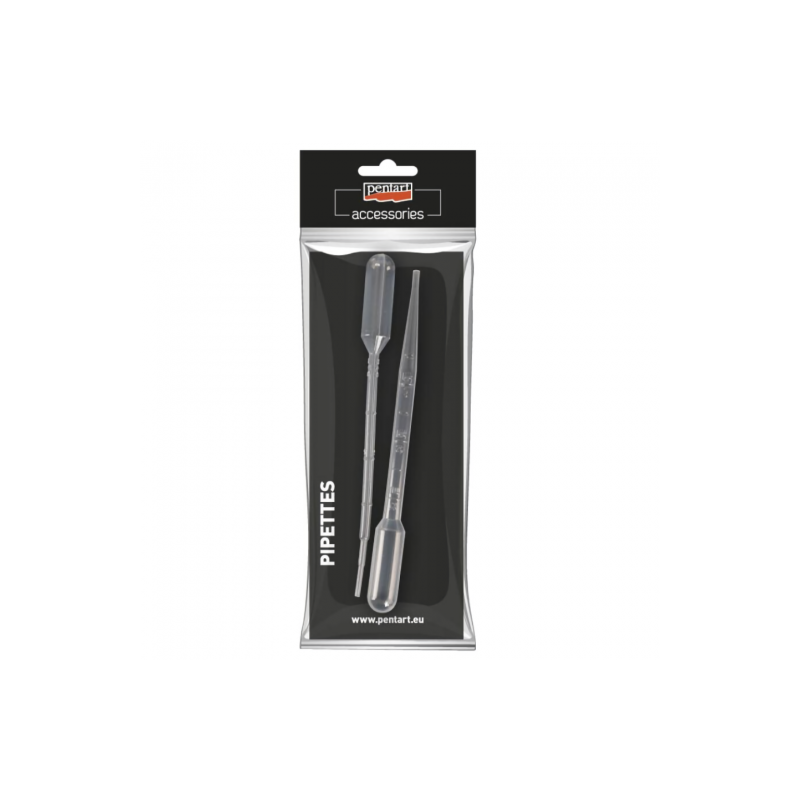 Pentart pipette set of 2 pcs 1 and 3 ml