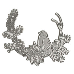 DP Craft wykrojnik świąteczny wianek 8,7x7cm - sklep plastyczny - szał