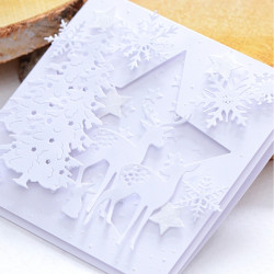 DP Craft zestaw wykrojników winter wonderland 7szt - sklep plastyczny