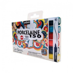 Pebeo porcelaine 150 set of 6 porcelain pens 0,7mm
