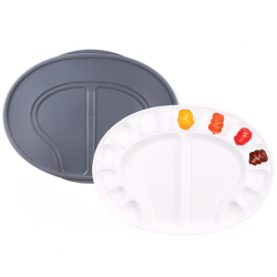 Mijello airtight multi two-piece palette