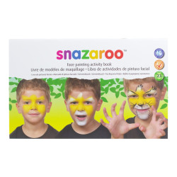 Snazaroo zestaw do malowania twarzy plastikowe pudełko 28 sztuk