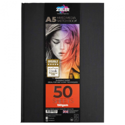 Zieler sketchbook mixed media 150g 50 sheets