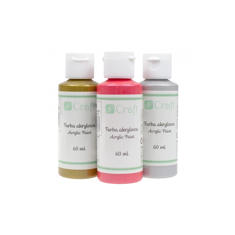 DP Craft Acrylic Metallic Paint 60ml